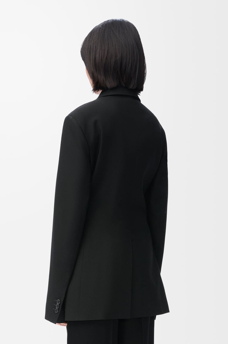 LOEWE Tailored jacket in wool Black