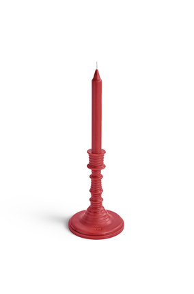 LOEWE Tomato Leaves wax candleholder Red plp_rd