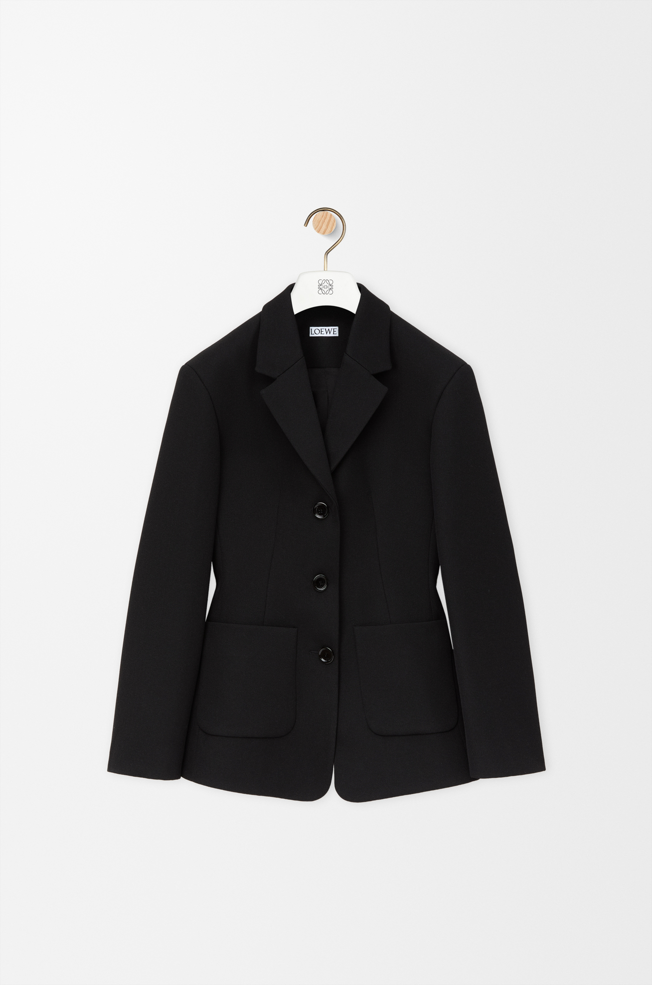 LOEWE Chaqueta en lana Negro