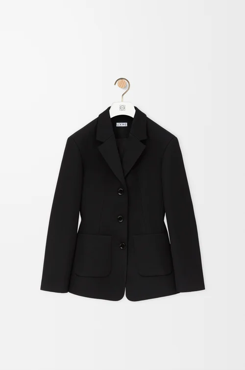 LOEWE Jacket in wool Black