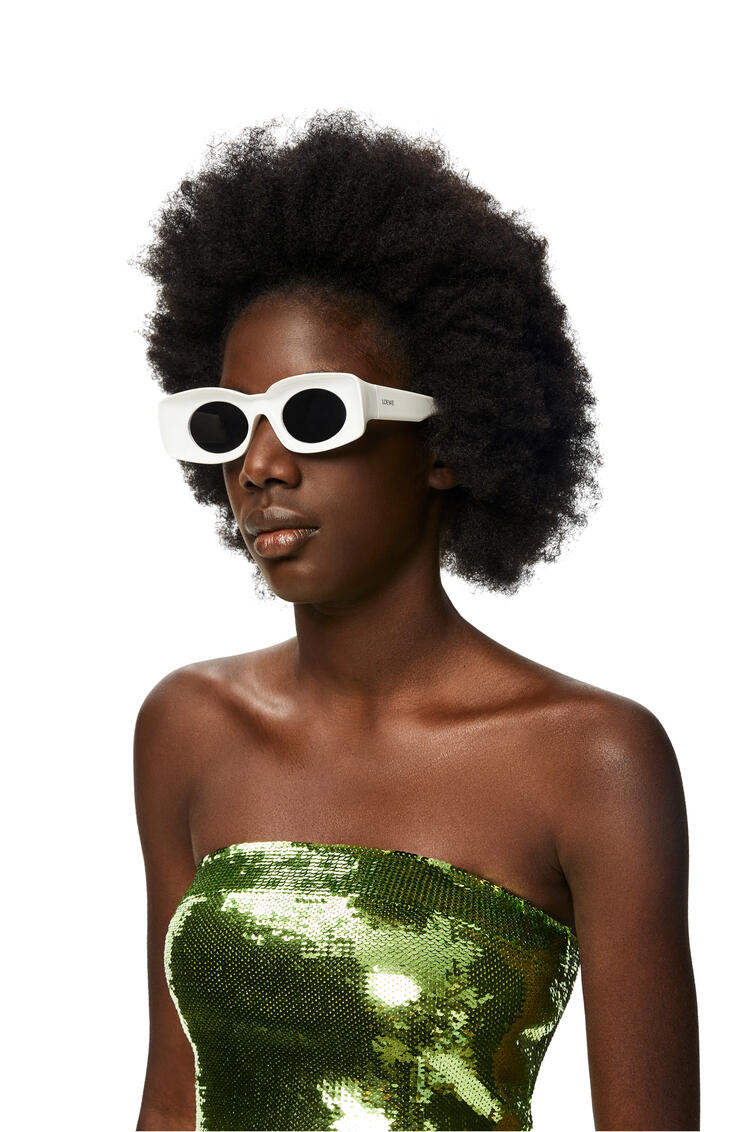 LOEWE Gafas de sol Paula's Ibiza en acetato Blanco pdp_rd