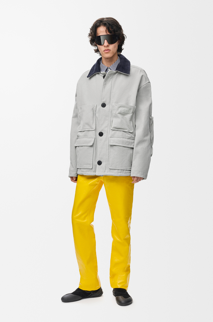LOEWE Jacket in cotton Grey