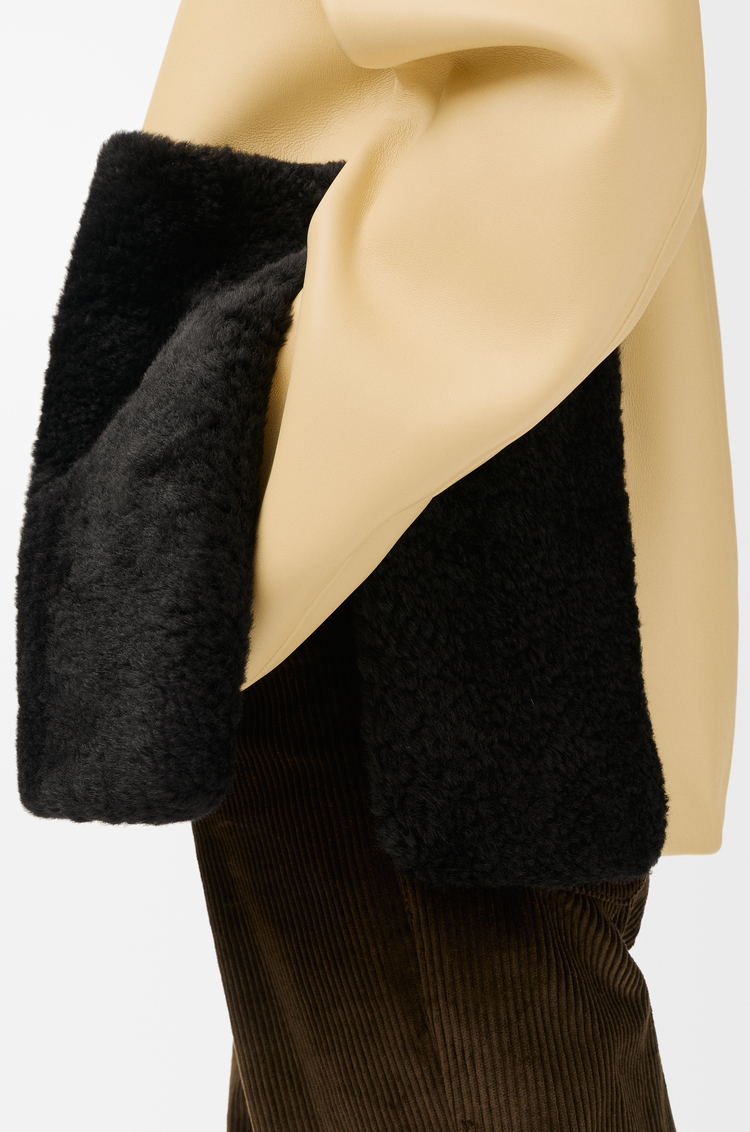 LOEWE Chaqueta en piel napa de cordero Amarillo Claro