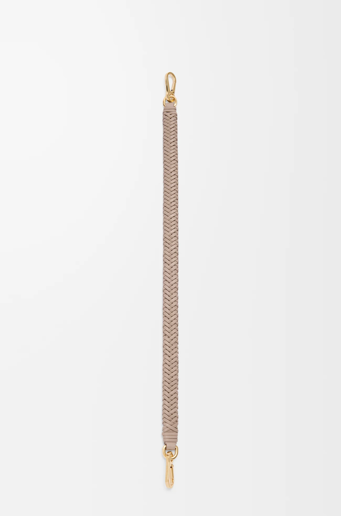 LOEWE Kurzer Riemen aus klassischem Kalbsleder mit Pfeilmotiv Sandfarben