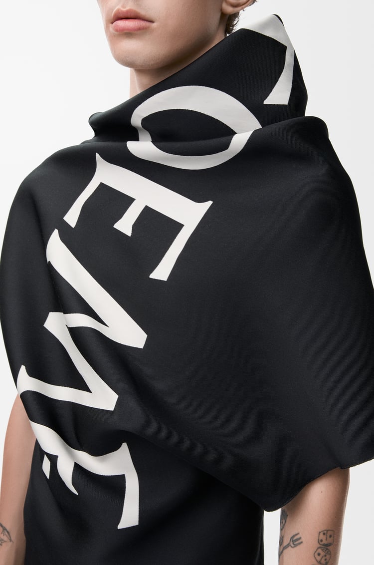LOEWE Top in silk Black