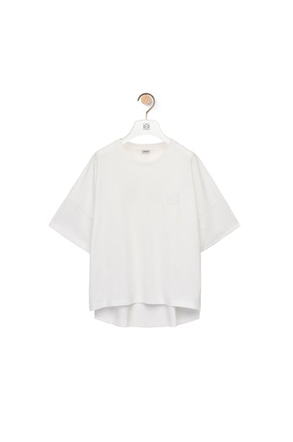 LOEWE ボクシーフィット Tシャツ（コットン） ホワイト