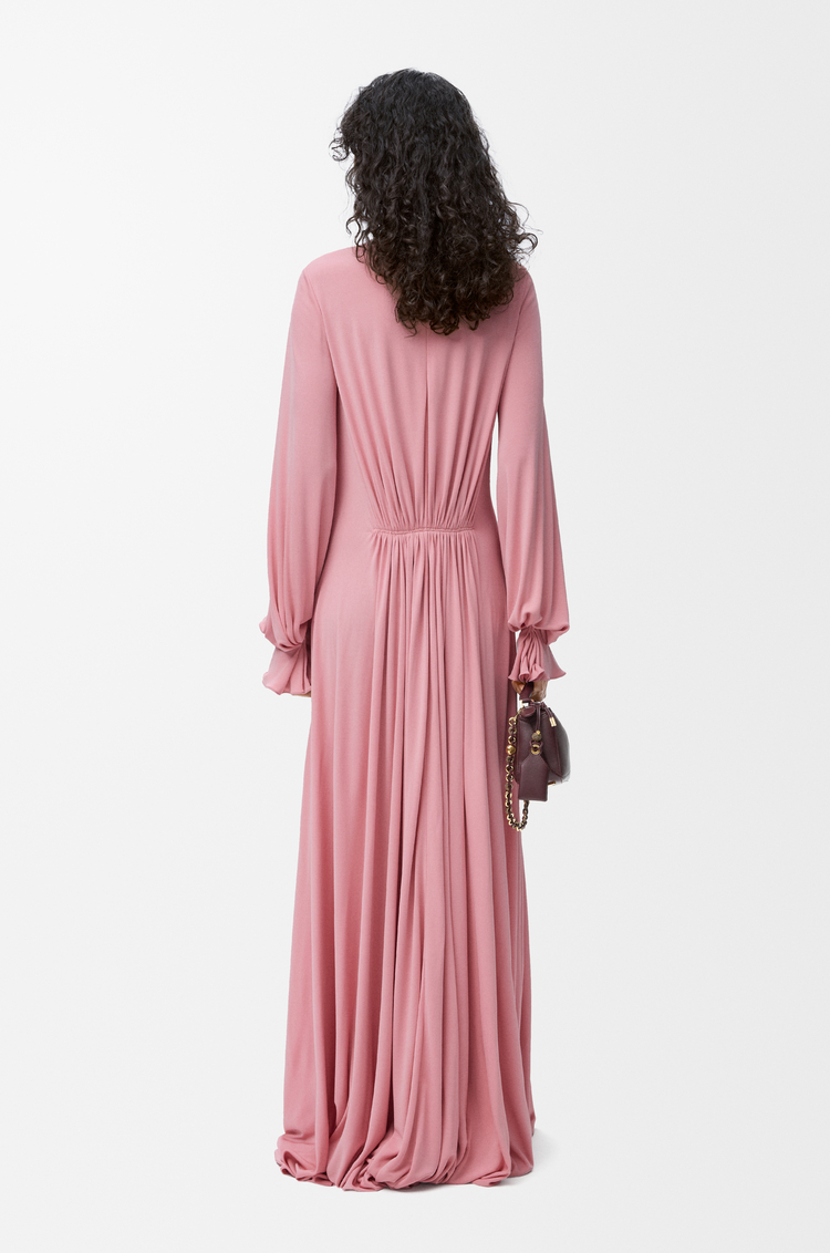 LOEWE Robe en viscose Rose