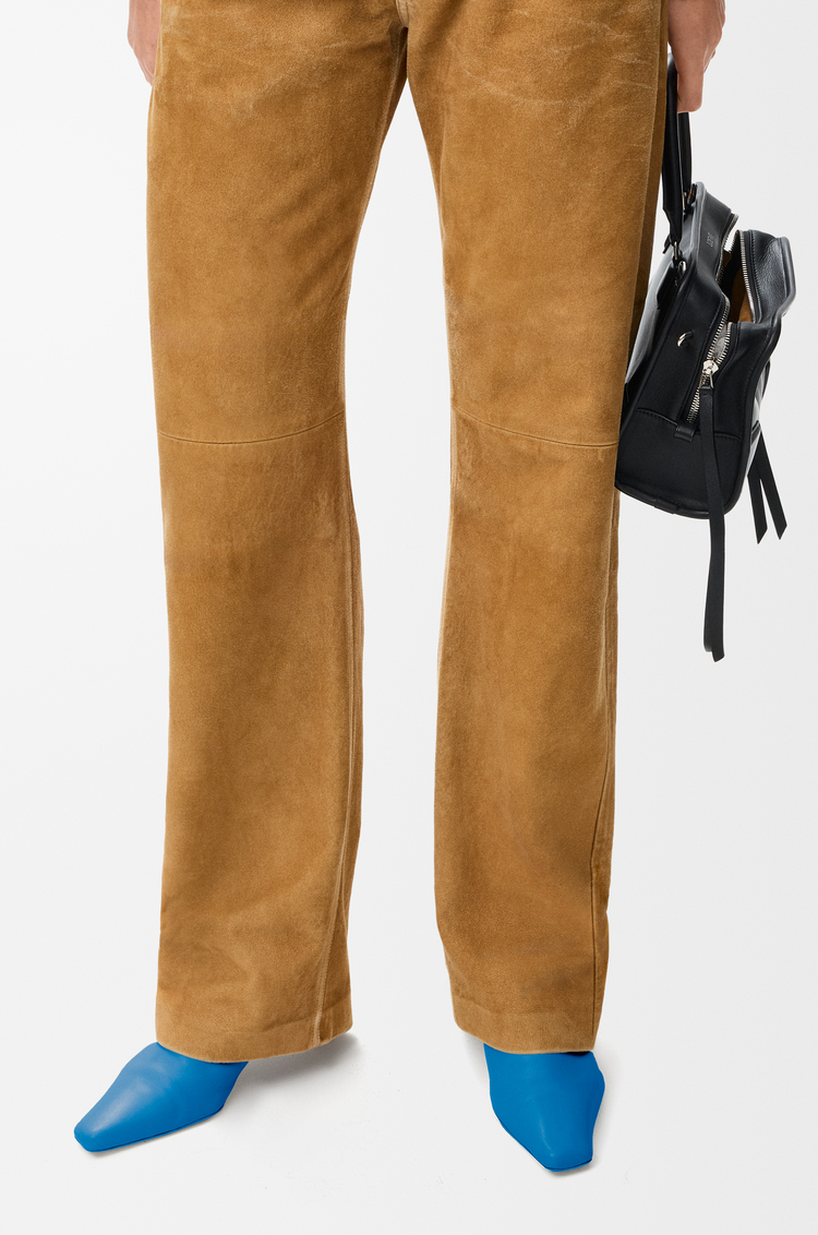 LOEWE Emily mule in lambskin Royal Azur