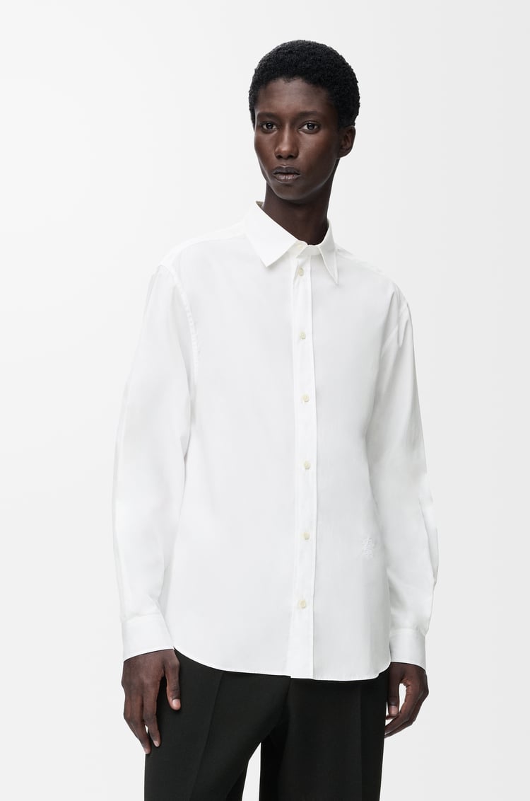 LOEWE Camisa en algodón Blanco