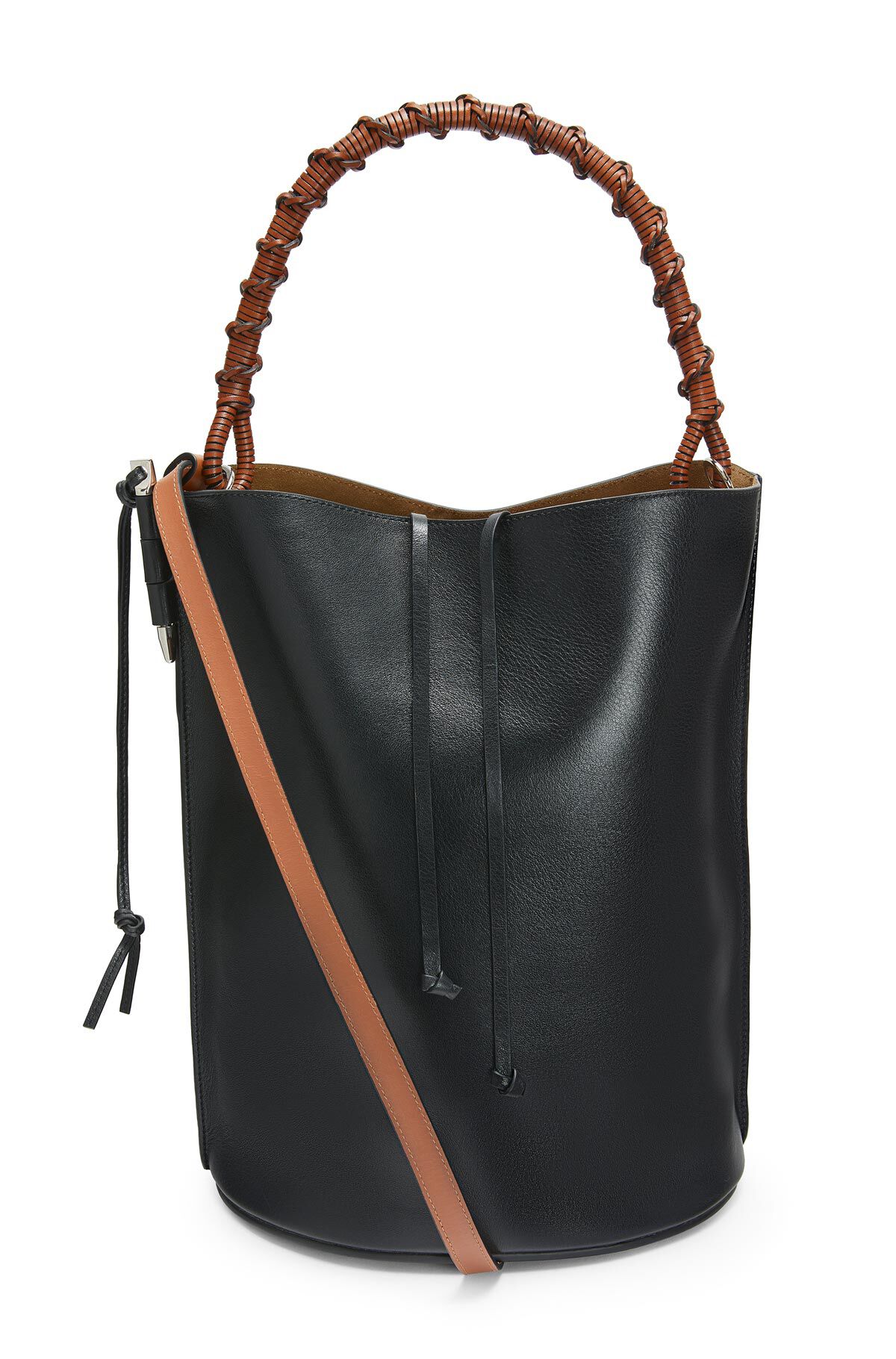 Gate Bucket Large Bag Black LOEWE