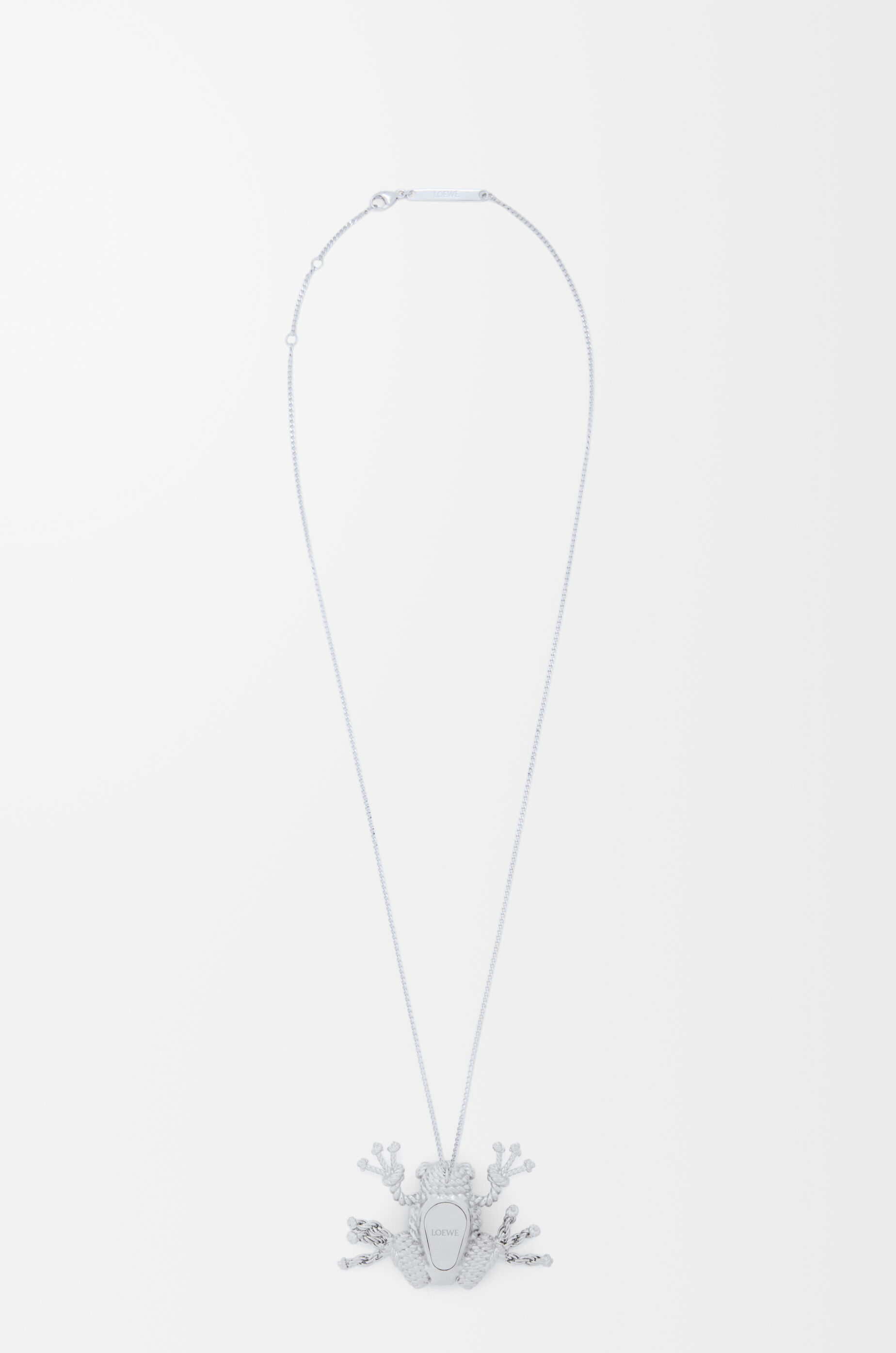 Frog necklace Silver - LOEWE USA Official Website
