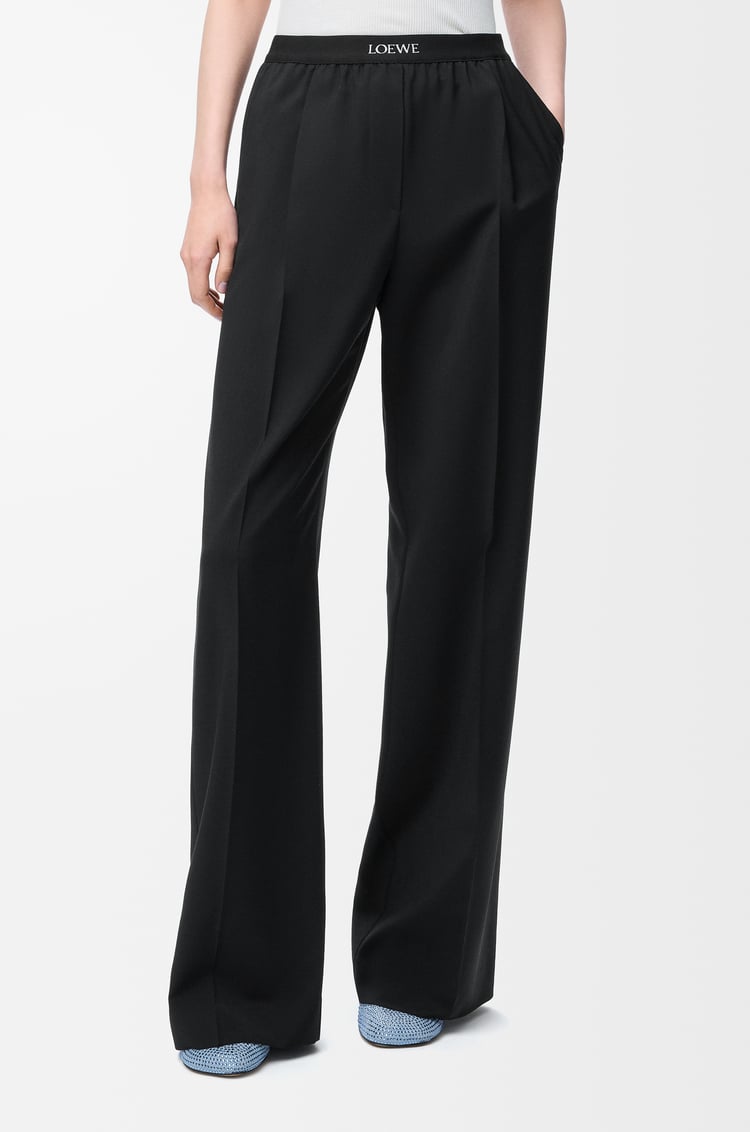 LOEWE Trousers in wool Black