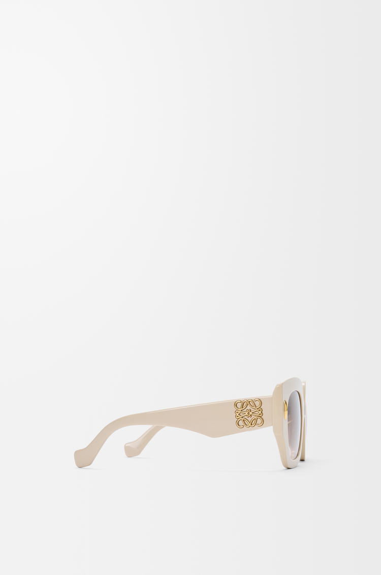 LOEWE Square Screen sunglasses Cream