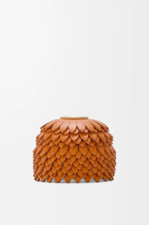 LOEWE フラワー ダイス（クラシックカーフ） オレンジ