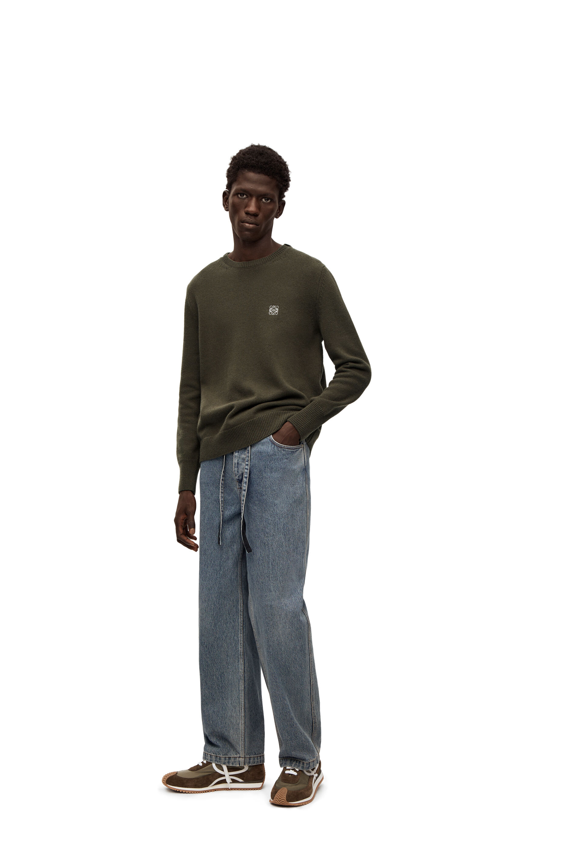 Sweater khaki hotsell