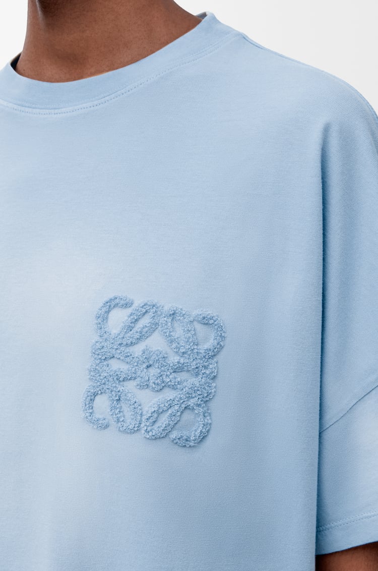 LOEWE Camiseta en algodón Azul Cielo