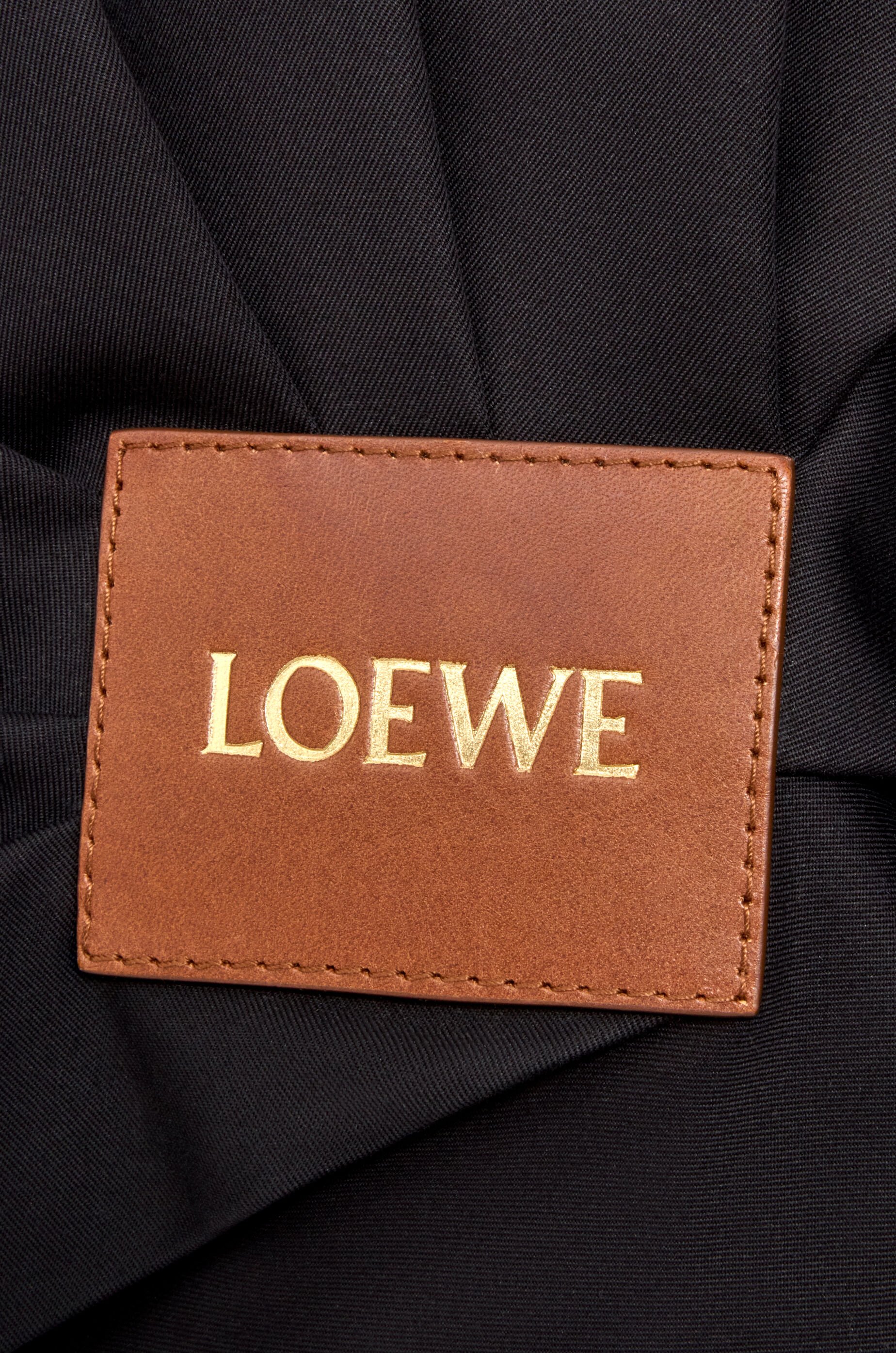 ドレープ ジャケット(コットン&シルク) ブラック - LOEWE ドレープ ジャケット(コットン&シルク) ブラック - LOEWE