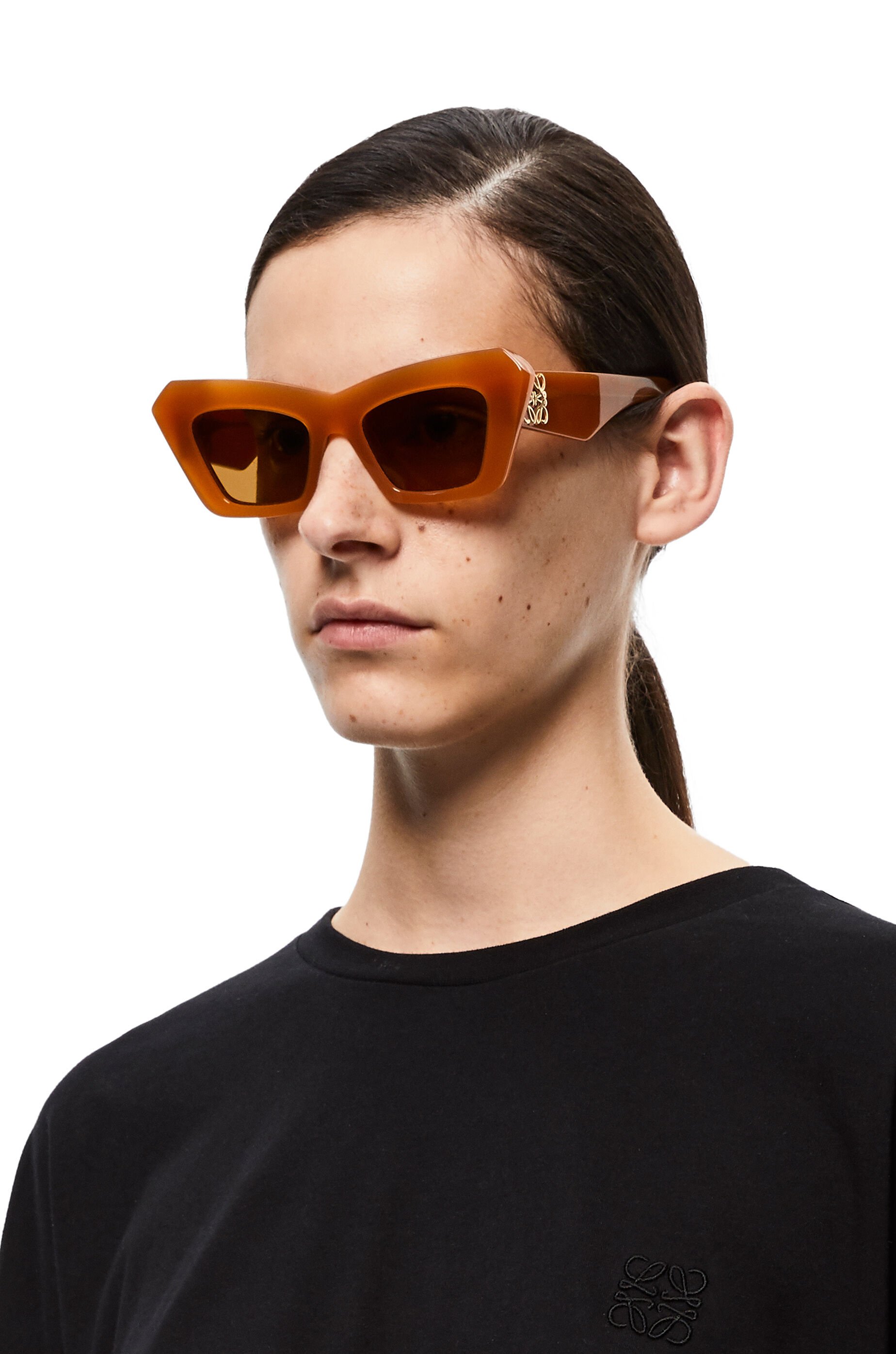 loewe anagram cat eye sunglasses