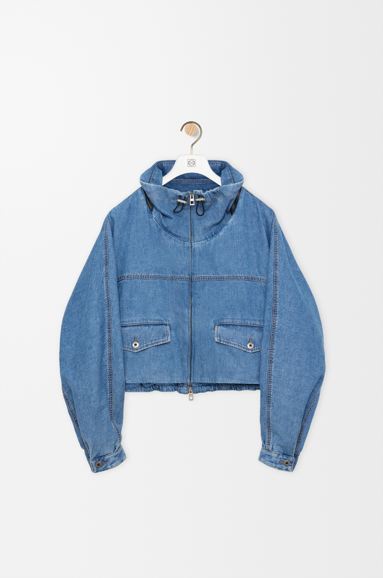 LOEWE Jacket in denim Light Blue