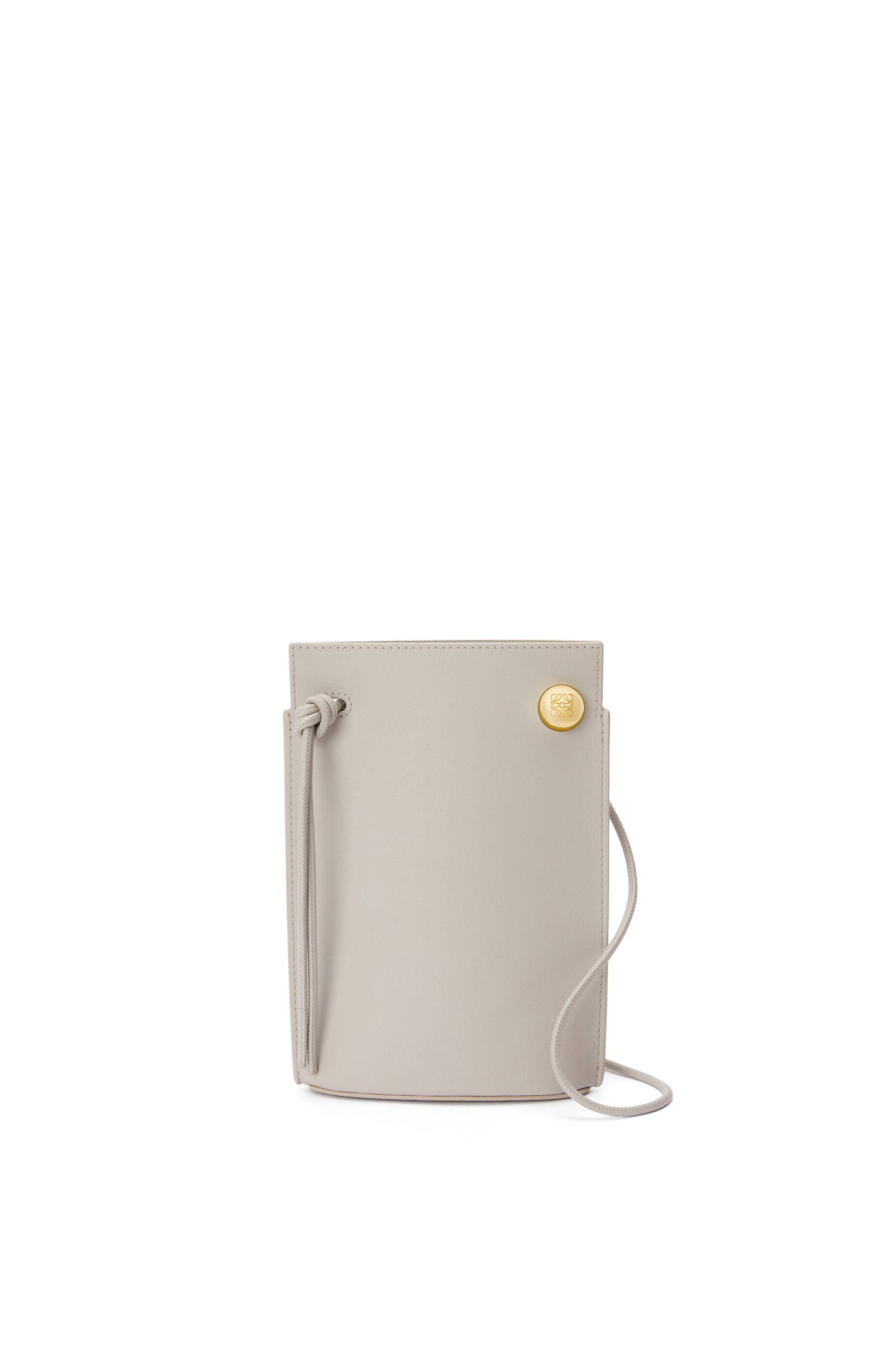 ペブル ダイス ポケット（クラシックカーフ） シェルグレー - LOEWE