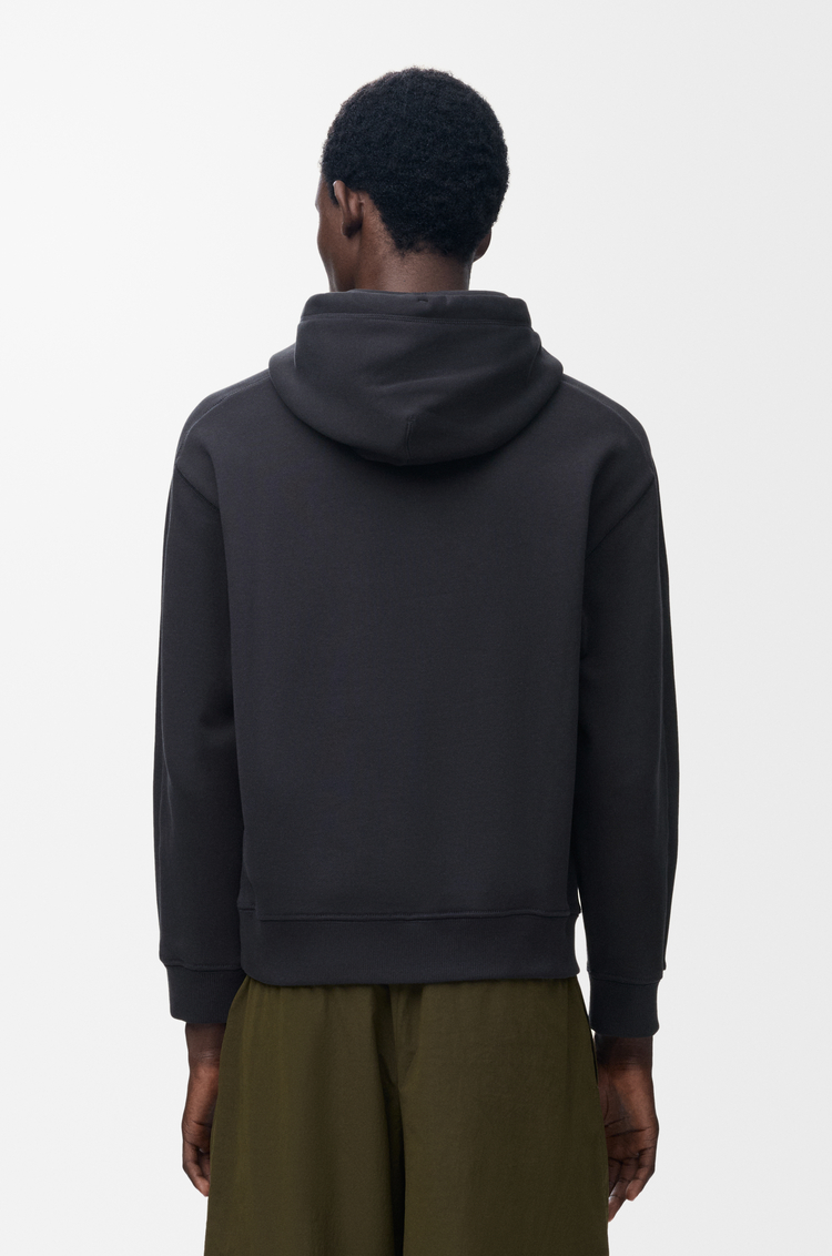 LOEWE Hoodie in cotton Black