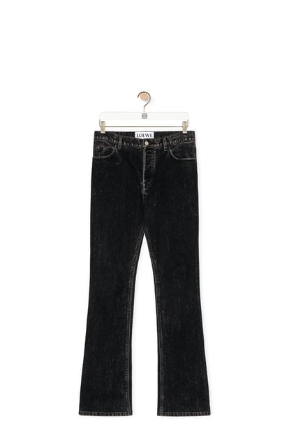 LOEWE Bootleg jeans in denim Black plp_rd