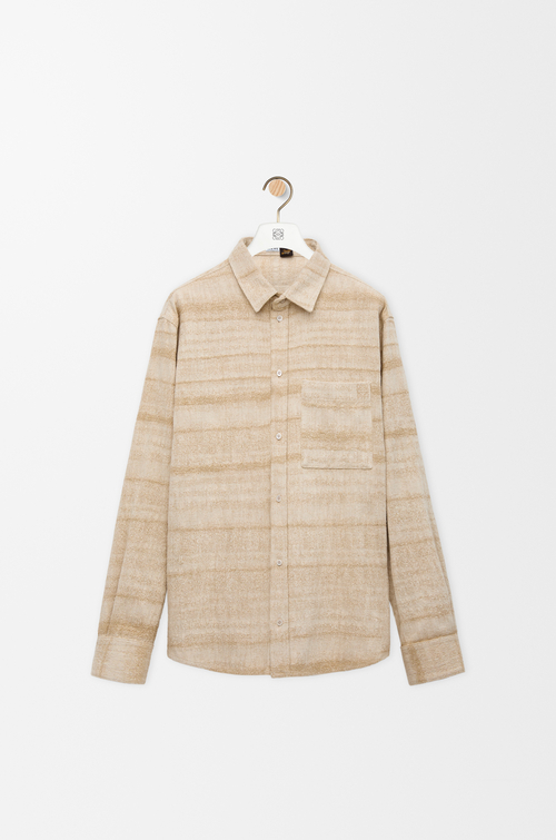 LOEWE Camicia in denim Sabbia