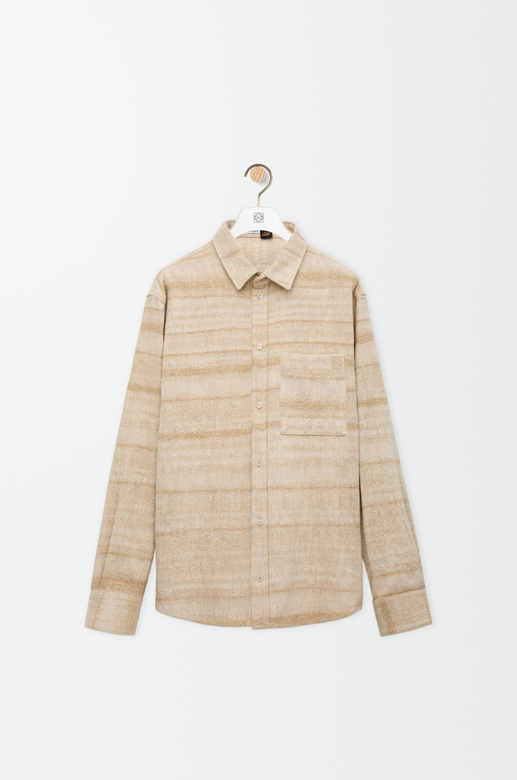 LOEWE Camicia in denim Sabbia