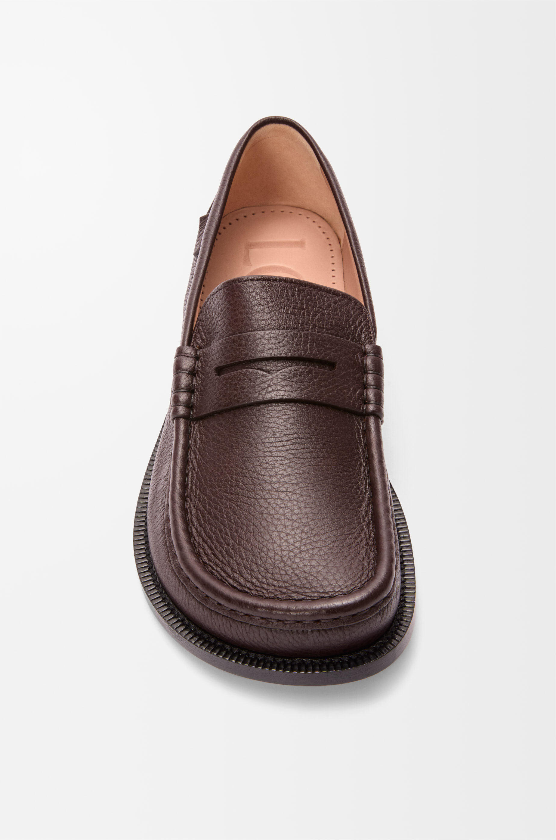 Campo loafer in deerskin Red - LOEWE Campo loafer in deerskin Red - LOEWE