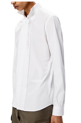 LOEWE Wing collar shirt in cotton White plp_rd