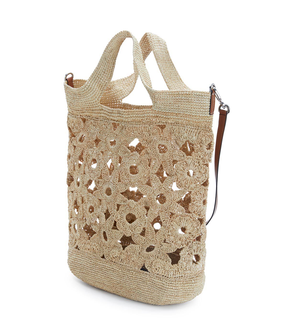 loewe slit crochet bag