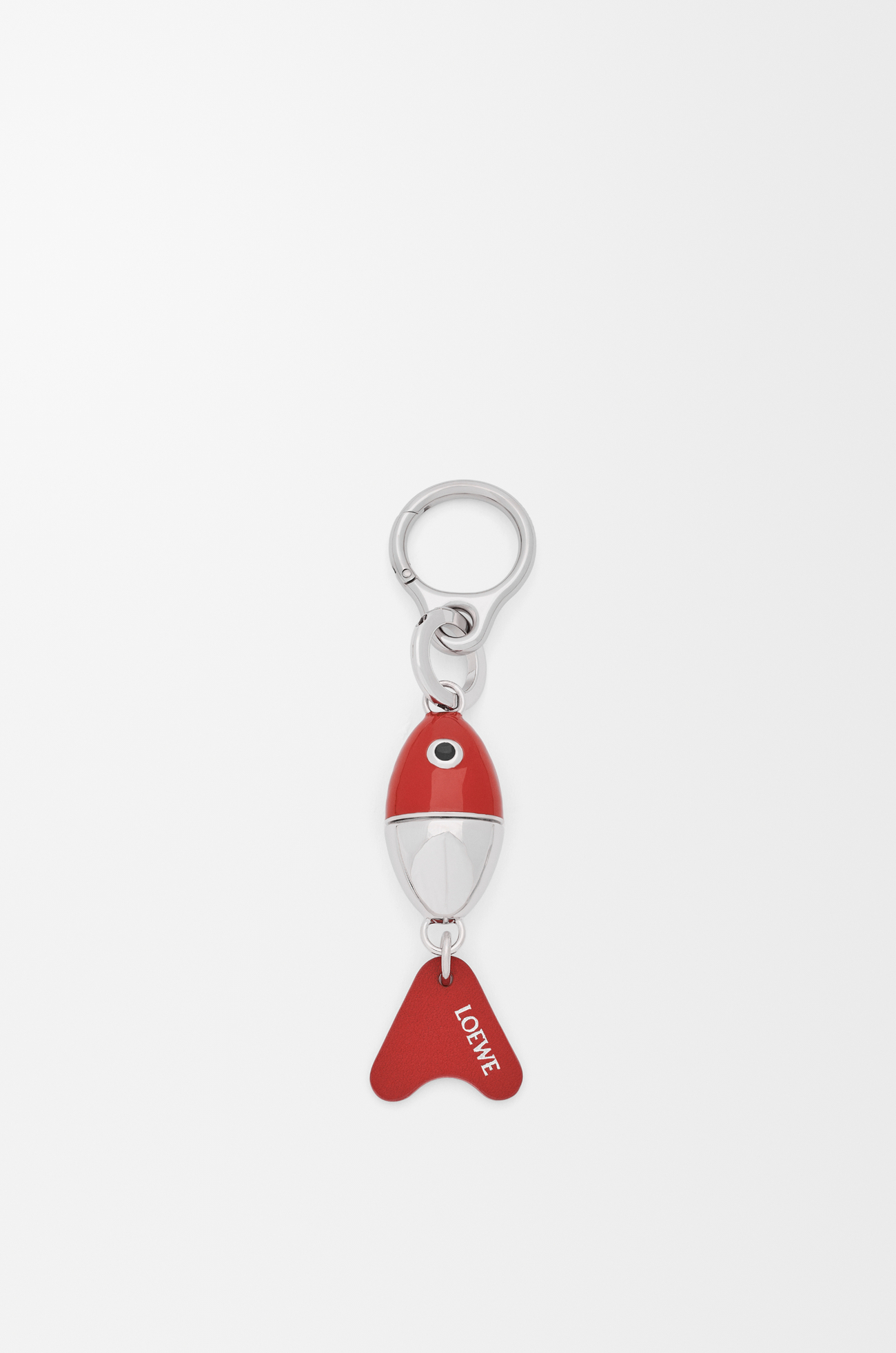 LOEWE Fishing lure charm Red/Silver
