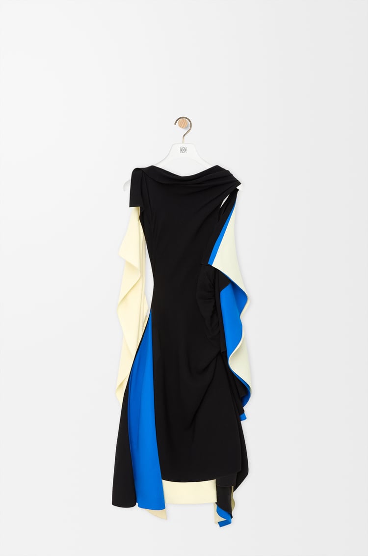 LOEWE Abito in viscosa stretch Nero