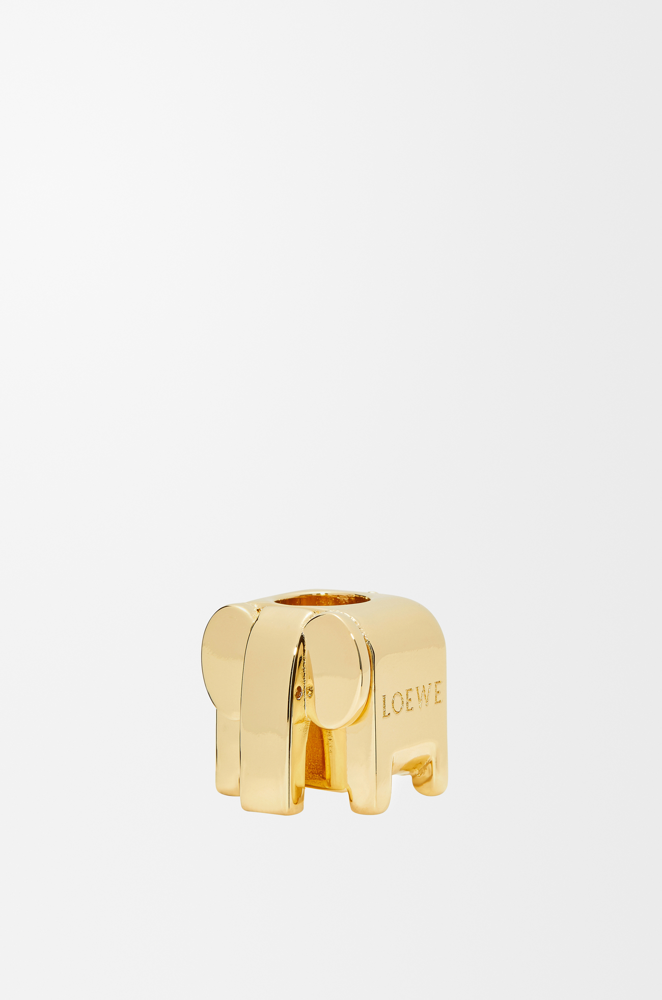LOEWE Big elephant dice Gold