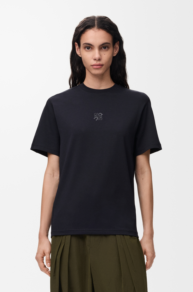 LOEWE T-shirt in technical jersey Black