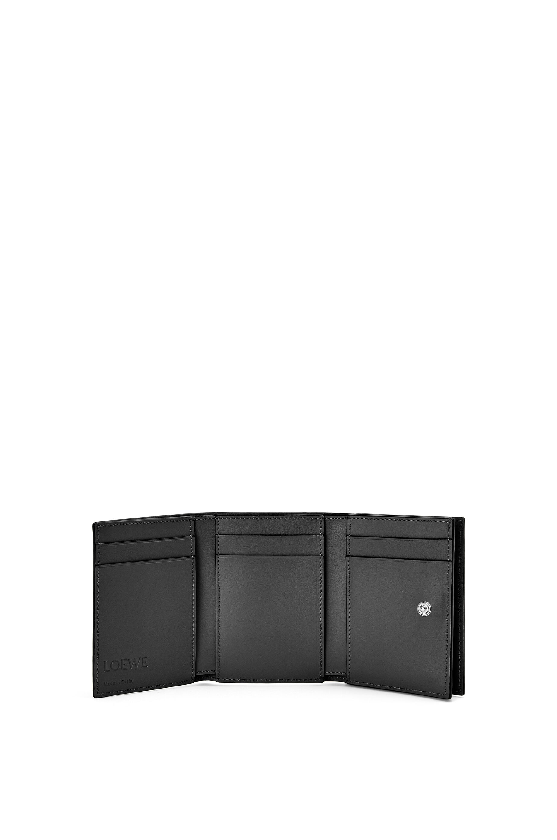トライフォールド ウォレット（ソフトグレインカーフ） アンスラサイト - LOEWE