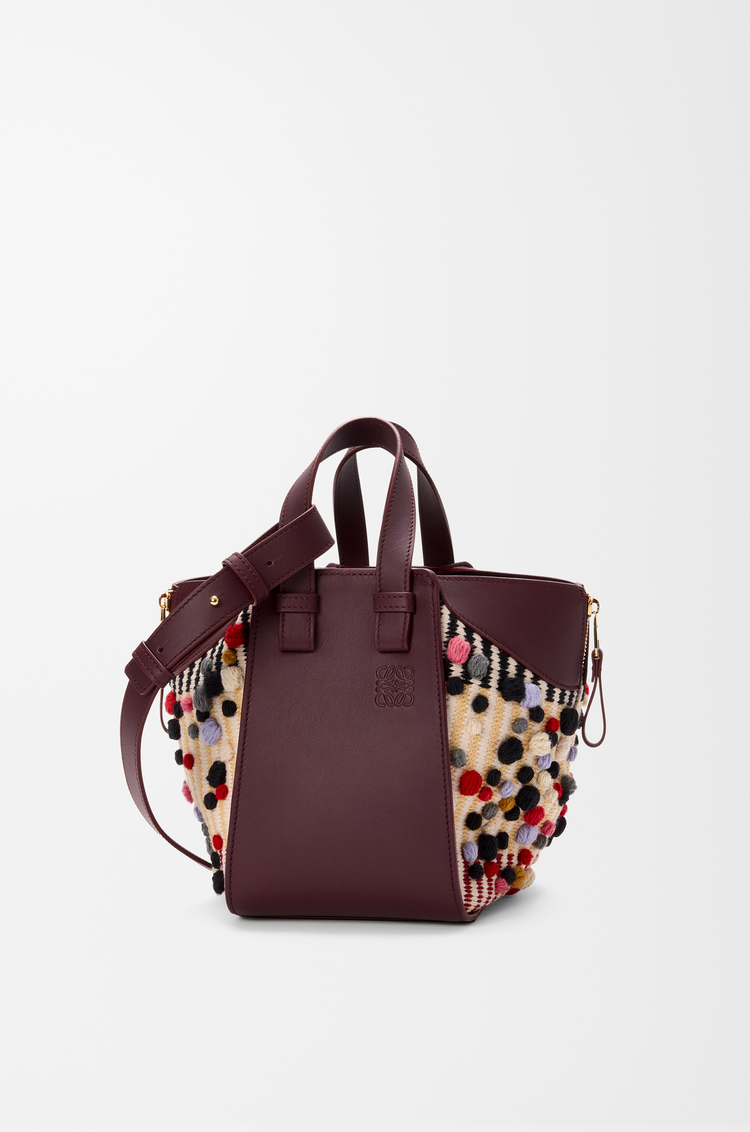 LOEWE ハンモックバッグ コンパクト（エンブロイダリーテキスタイル） Natural/Multicolor