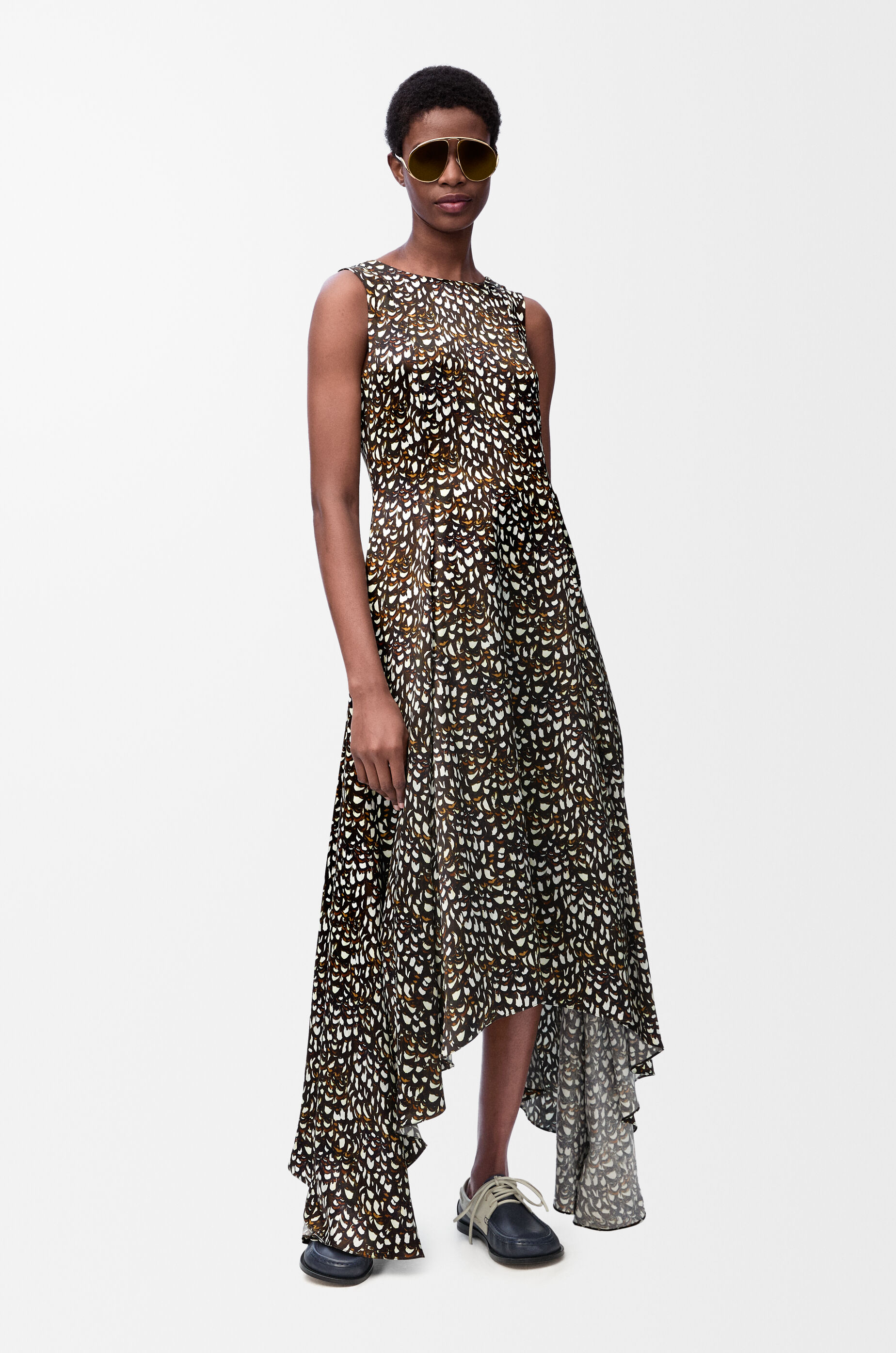 Dress in viscose Brown - LOEWE