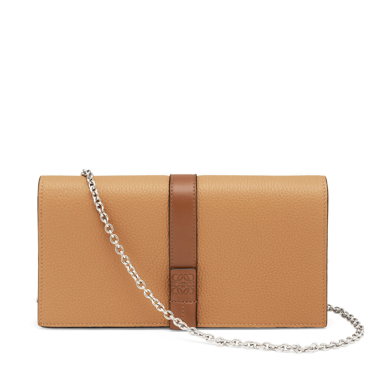 Wallet On Chain Light Caramel/Pecan LOEWE