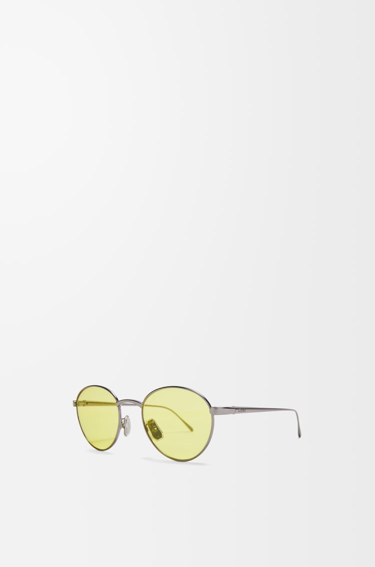 LOEWE Groove Round sunglasses Yellow