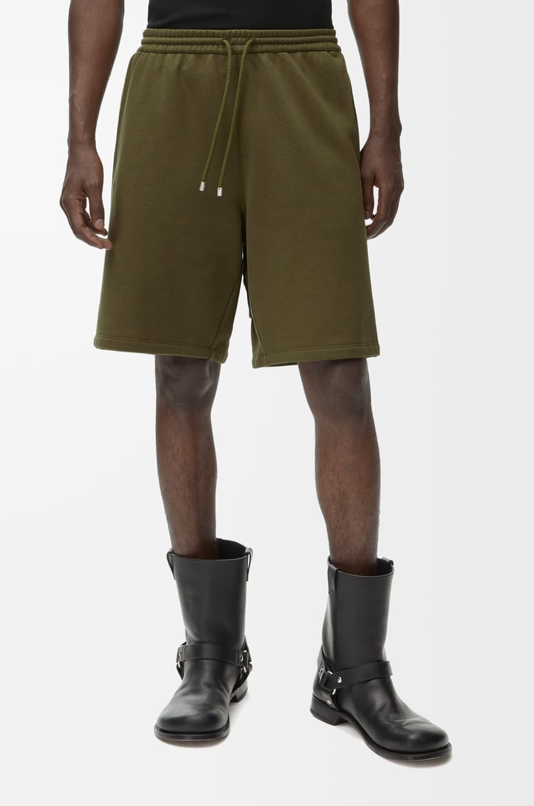 LOEWE ショーツ（コットン） Khaki Green/Anthracite