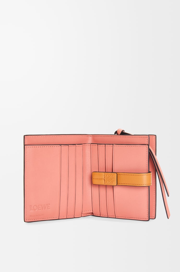 LOEWE コンパクト ジップウォレット（ソフトグレインカーフ） ライトオーツ/ハニー