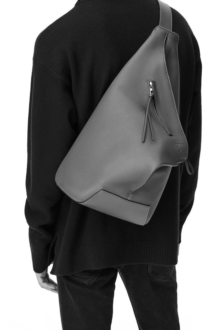 LOEWE Small Anton backpack in soft grained calfskin Black