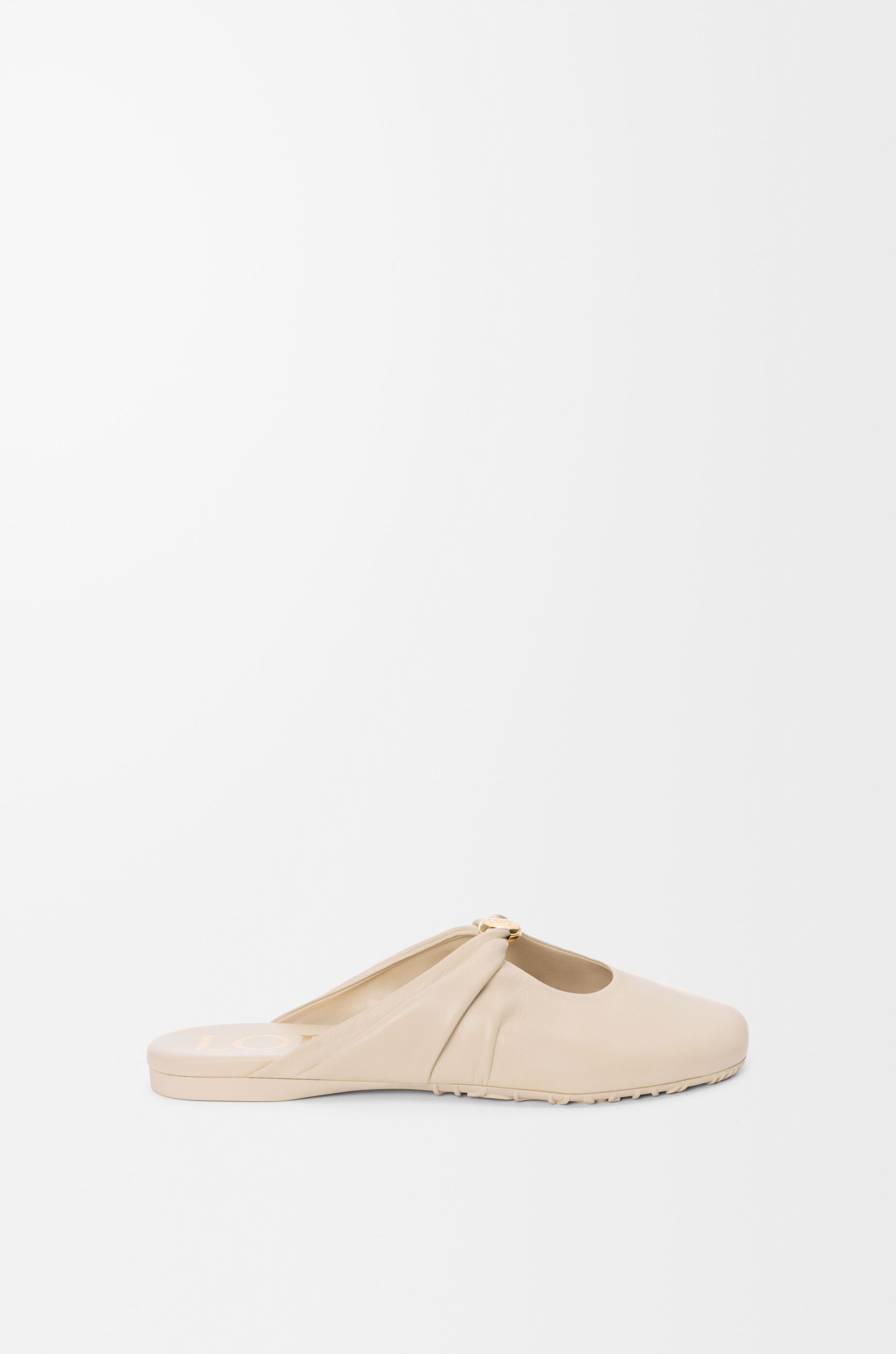 Pebble Soft mule in nappa lambskin Brown - LOEWE APAC official website