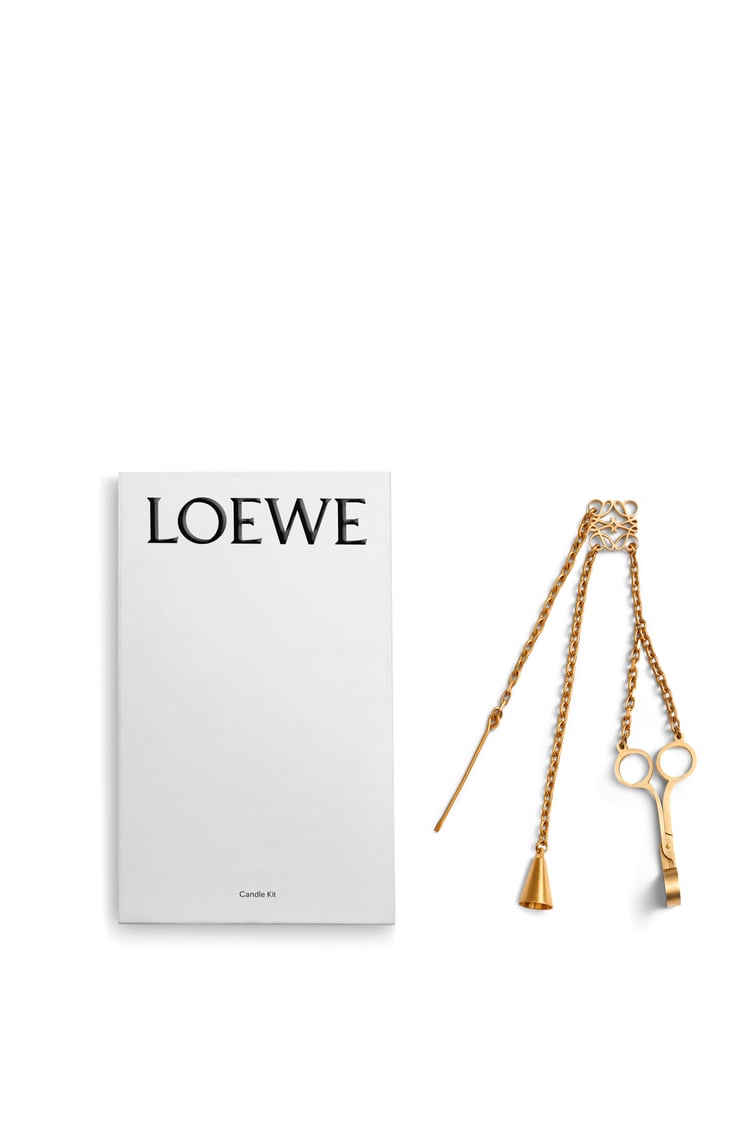 LOEWE Kit de velas Dorado