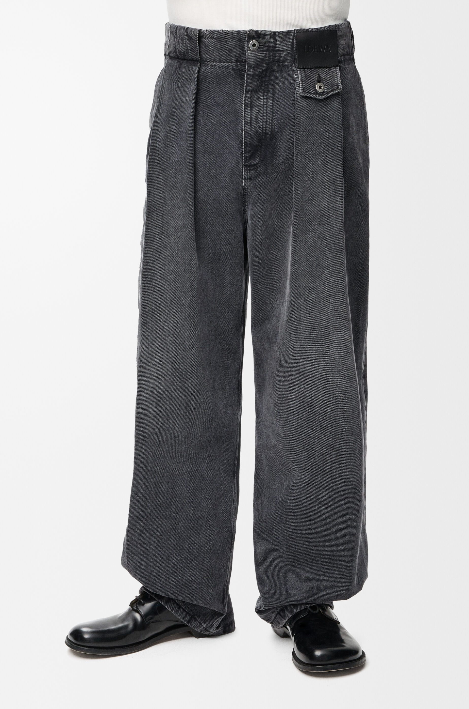 Jeans in denim Black - LOEWE
