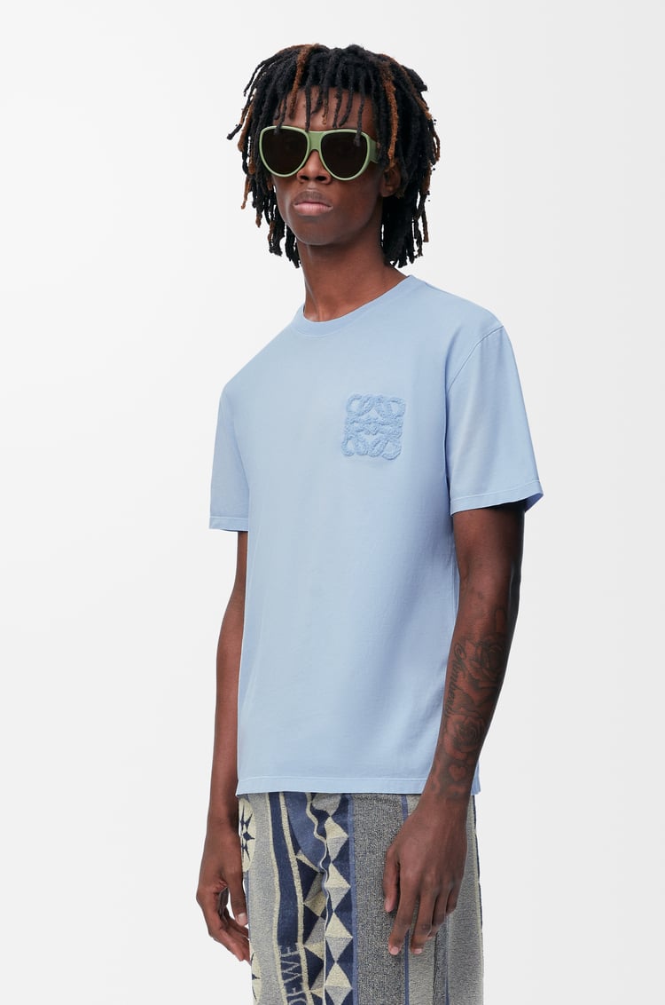 LOEWE Relaxed fit T-shirt in cotton Sky Blue
