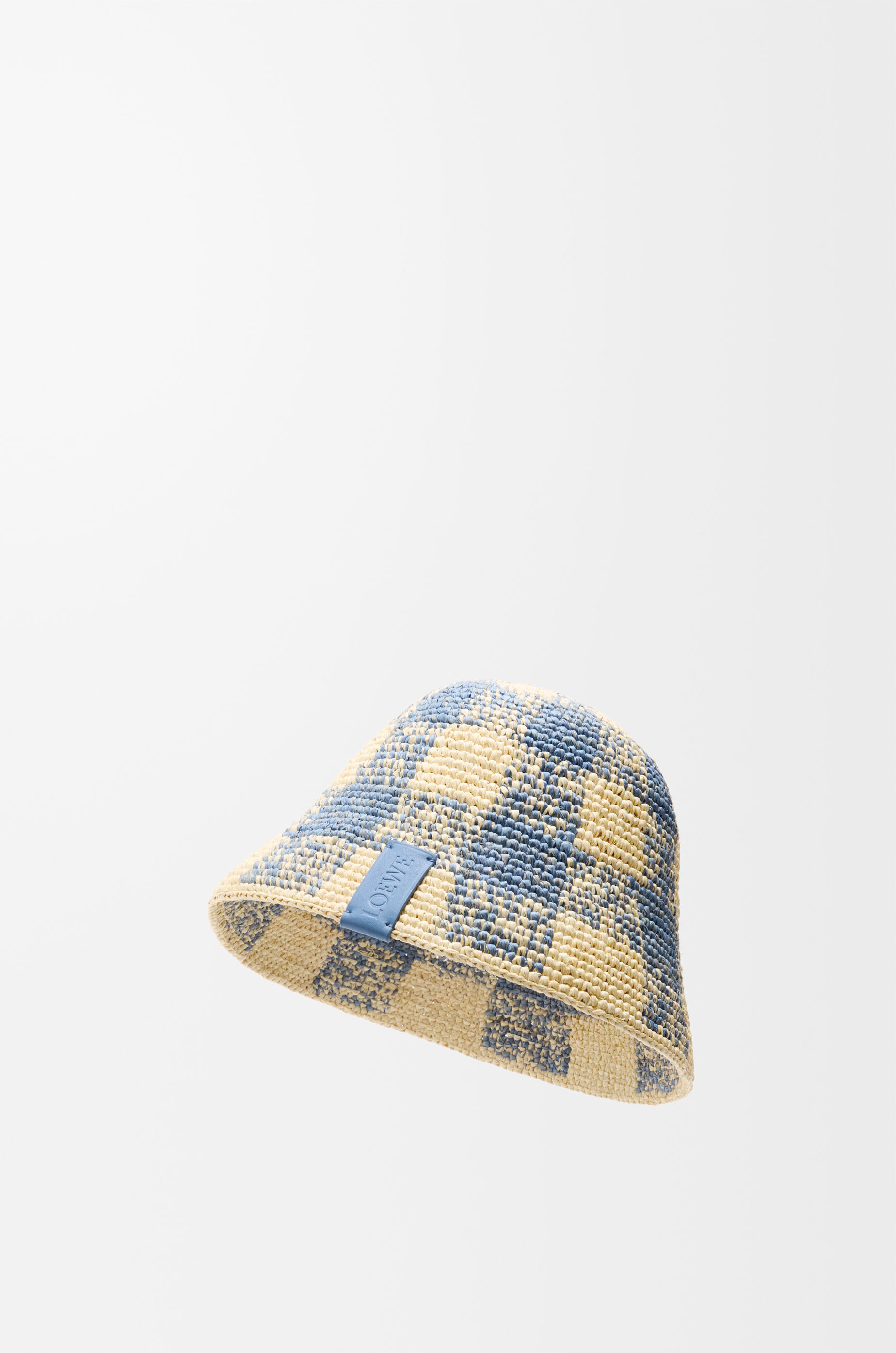 Bucket hat in raffia Beige - LOEWE