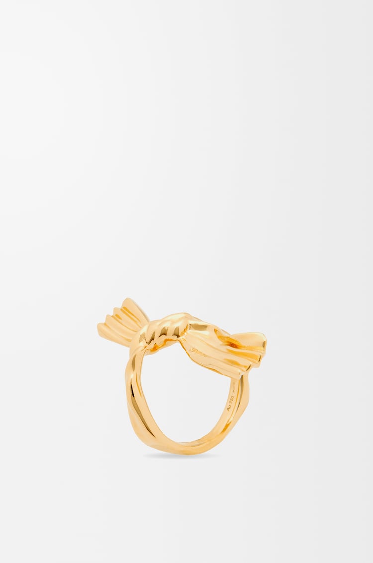 LOEWE Knuckle Not ring in gold Gold