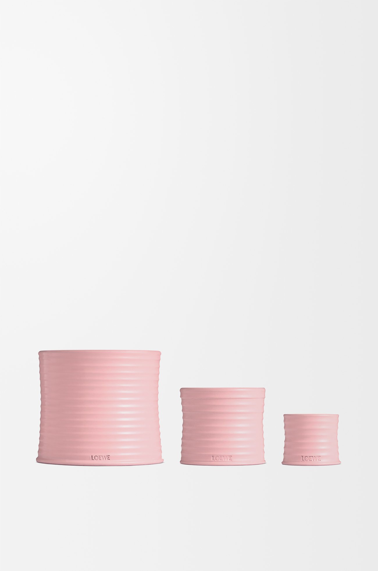 LOEWE Small Ivy candle Light Pink